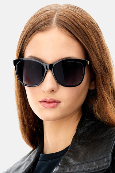 Women Marc Jacobs Sunglasses: Marc 576/S - Black - SpecSMART Eye Clinic (Front Face View)
